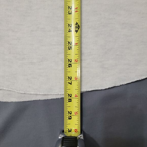 Democracy Top Women’s XL Crew Neck Long Sleeve Ribbed Pocket Ivory Soft Knit - Picture 6 of 9